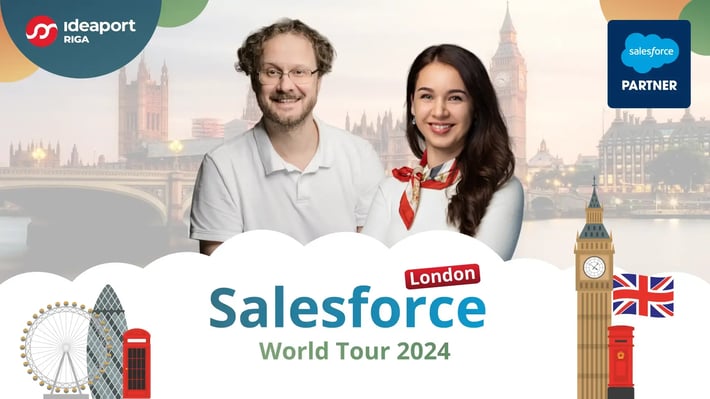 Ideaport Riga at Salesforce World Tour London 2024