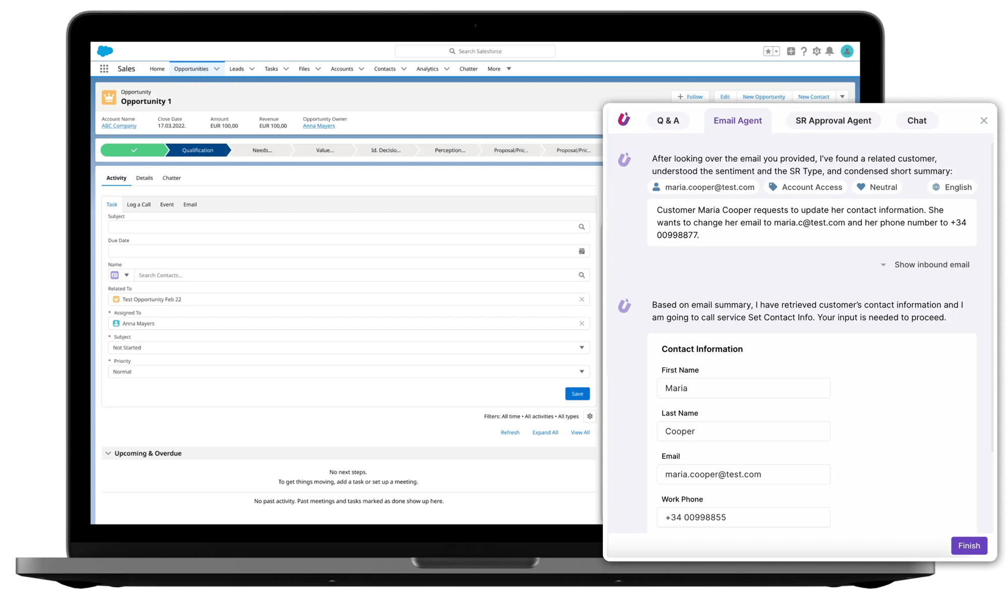 Magnet AI integrated into Siebel