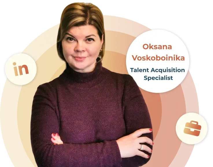 Photo of Oksana Voskoboinika - Talent Acquisition Specialist