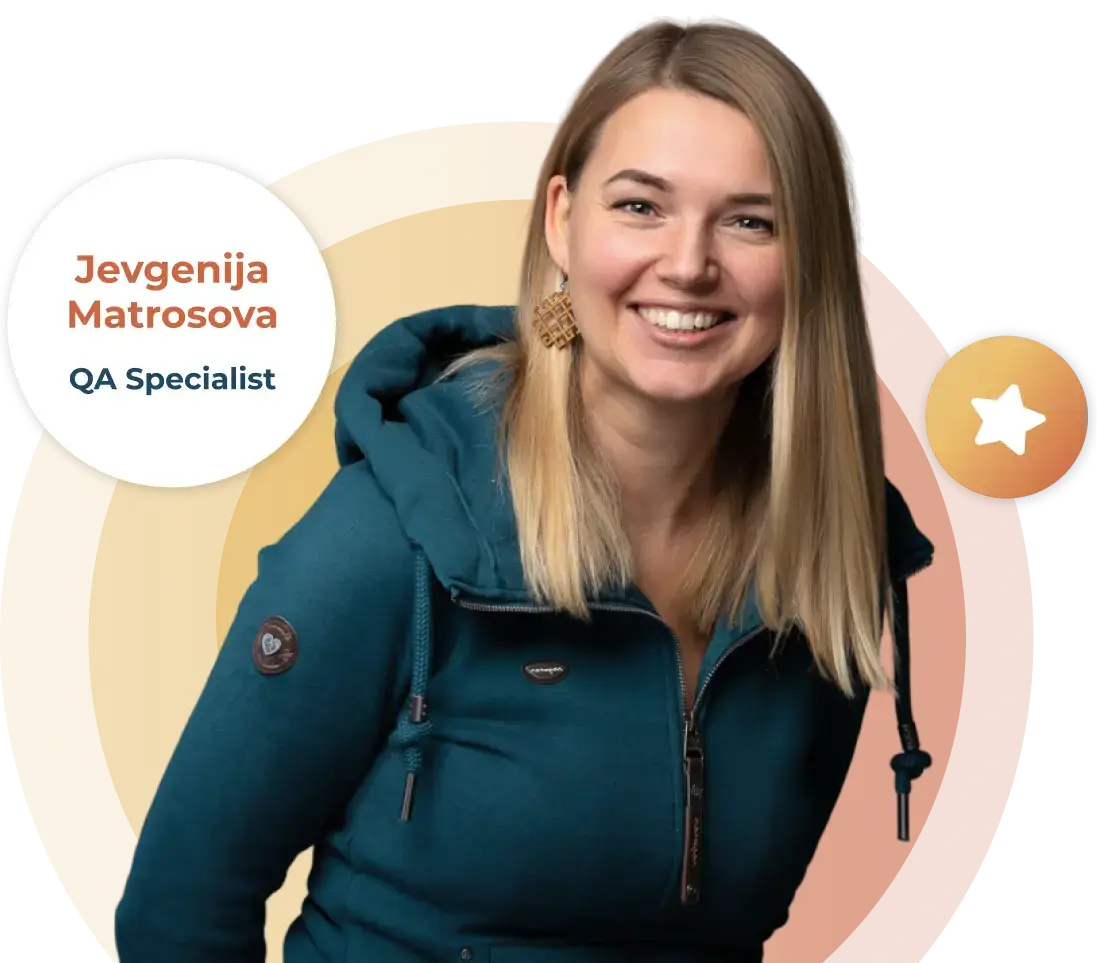 Photo of Jevgenija Matrosova - QA Specialist