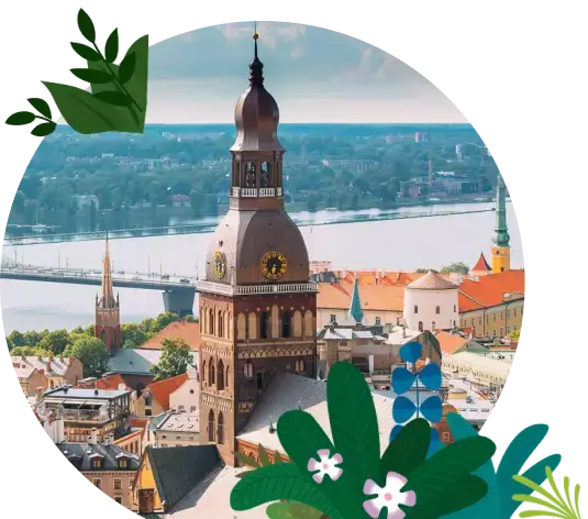 Illustration of Riga